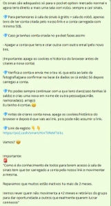 Grupo de apostas opçoes binarias (ler descriçao) - Outros