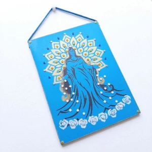 Quadro Mandala Iemanjá G - Artesanato e Personalizados