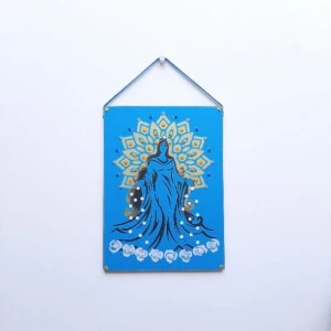 Quadro Mandala Iemanjá G - Artesanato e Personalizados