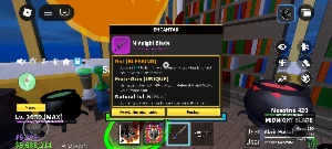 Conta com dragon perm e notificador de fruta - Roblox