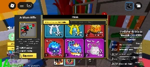 Conta com dragon perm e notificador de fruta - Roblox