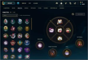 Conta League of Legends PLATINA V LOL