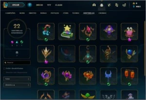 Conta League of Legends PLATINA V LOL