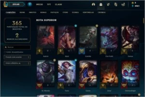 Conta League of Legends PLATINA V LOL