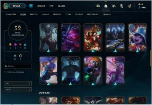Conta League of Legends PLATINA V LOL