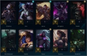 Conta League of Legends Platina 2 LOL