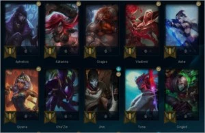 Conta League of Legends Platina 2 LOL