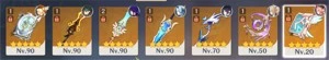 Conta AR 58 com 16 personagens 5* e 7 armas 5* - Genshin Impact