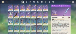 CONTA GENSHIN AR41 HUTAO,DILUC E ALGUNS PERSONAGENS T4 - Genshin Impact