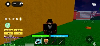 Conta de blox fruta level 1776 com a tigre - Roblox