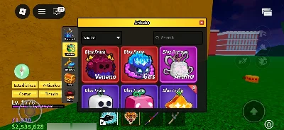 Conta de blox fruta level 1776 com a tigre - Roblox