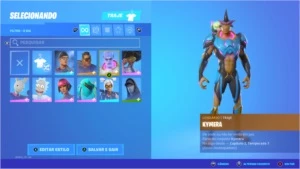 Vendo conta fortnite levei 106 1,100 v-bucks