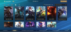 Wild rift 🔥346 skins, 8 míticas, 35 lendárias,  200 épica - League of Legends: Wild Rift LOL WR