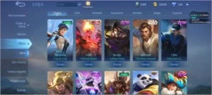 Vendo Conta MLBB com várias skins - Mobile Legends