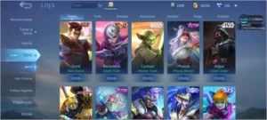 Vendo Conta MLBB com várias skins - Mobile Legends