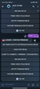 Fornecedor contas premium - Assinaturas e Premium