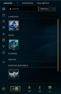 Conta + de 10 anos - Diamante 4 - League of Legends LOL