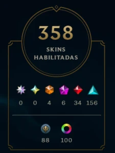 Conta + de 10 anos - Diamante 4 - League of Legends LOL