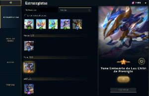 Conta + de 10 anos - Diamante 4 - League of Legends LOL