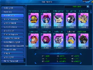 Conta forte com potencial LA-Omega - Digimon Masters Online DMO