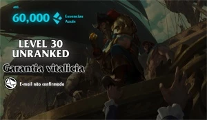 Conta SMURF LvL30 Unranked - League of Legends LOL