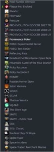 Conta steam LVL 37 com 100 jogos