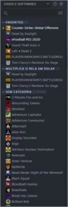 Conta steam LVL 37 com 100 jogos