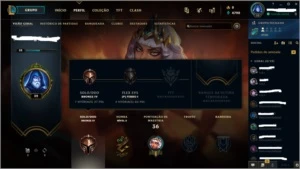 CONTA BRONZE IV - ( 7-3 NA MD10 ) + 3 REEMBOLSOS - League of Legends LOL