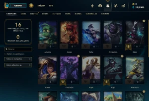 Conta Diamante 4 Lol Smurf - League of Legends