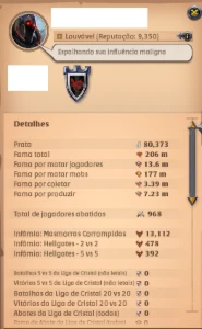 Albion |Conta Mid Game 3 Coletas T8. - Albion Online