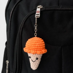 Chaveiro sorvete — Cor Sortida - Artesanato e Personalizados