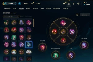 Conta Diamante 1 com 25 Champs e 2 Skins + 12 Fragmentos - League of Legends LOL