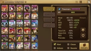 Vendo conta Sw com 31 nat5 sendo 58 6* - Summoners War