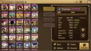 Vendo conta Sw com 31 nat5 sendo 58 6* - Summoners War