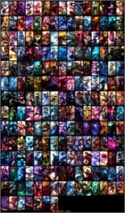 Conta LoL, Borda Platina, Riven Camp, Rammus Rei e raras - League of Legends