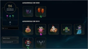 CONTA | LEVEL 268 | 294 SKINS | 11K EA | ICONS RAROS 2013 | - League of Legends LOL