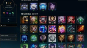 CONTA | LEVEL 268 | 294 SKINS | 11K EA | ICONS RAROS 2013 | - League of Legends LOL