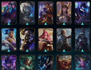 Conta LOL Mestre, Main Assassino, Todos os Champs, 140+skins - League of Legends