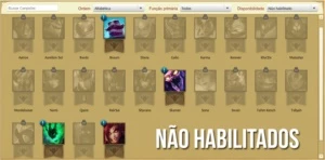 Conta League of Legends, Platina V, 63k RP em Skins. LOL