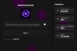 Infinite Spoofer 3dias - Softwares and Licenses