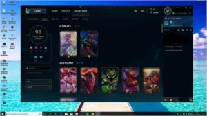 Conta de League of Legends com 98 skins todos os campeões G5 LOL