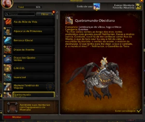 Conta WoW/ Multiplos personagens/MOG's/Mounts e mais - Blizzard