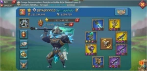 Conta Lords Mobile - Pré t5