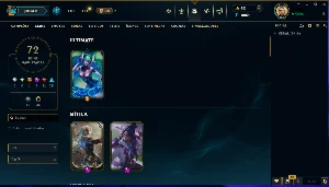 Conta Master Yi Prestigio e Kayn Prestigio 72 skins plat 4 - League of Legends LOL
