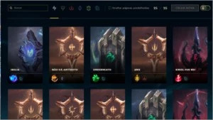 Conta Gold 2 , 288 skins Otima :D - League of Legends LOL
