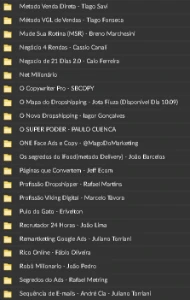 Pack Cursos PRIME COMPLETO Anuncios Marketing Lançamentos - Others