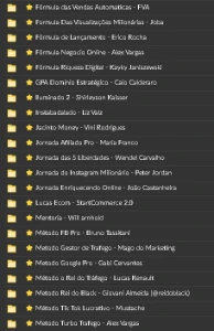 Pack Cursos PRIME COMPLETO Anuncios Marketing Lançamentos - Others