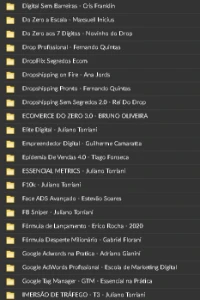 Pack Cursos PRIME COMPLETO Anuncios Marketing Lançamentos - Others