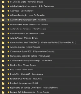 Pack Cursos PRIME COMPLETO Anuncios Marketing Lançamentos - Others