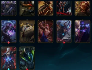Conta League of Legends diamond 2 65% de win rate LOL